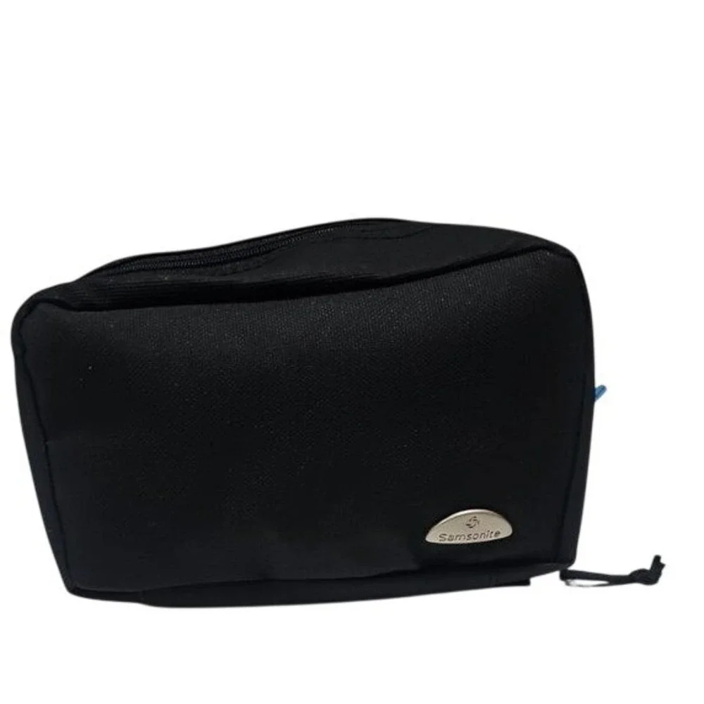 Samsonite Black Travel Toiletry Bag Hanging Organizer Makeup Case Storage‎